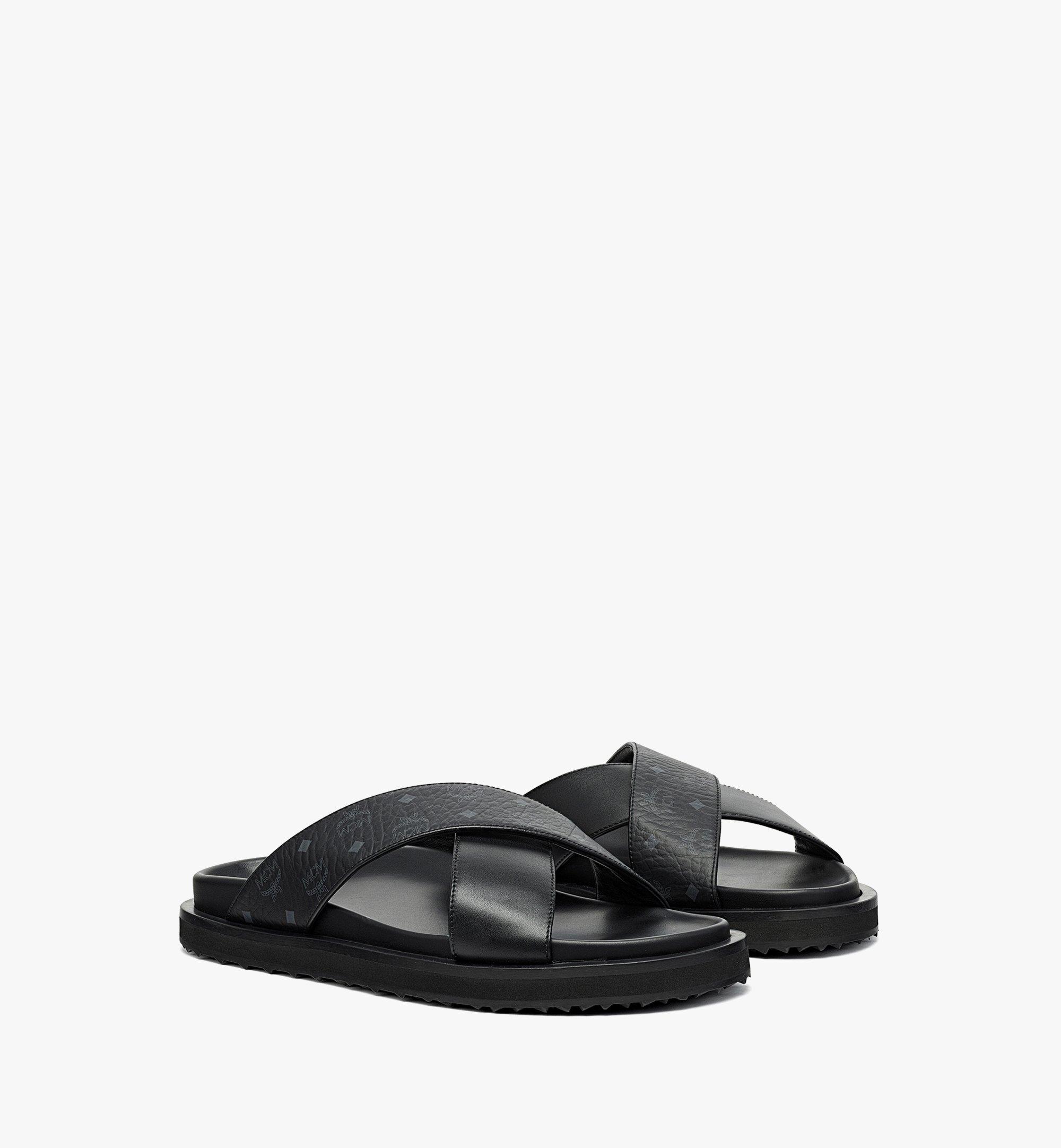 Mcm slides hot sale mens